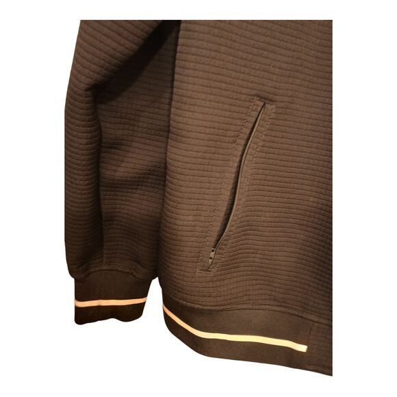 Vince Camuto Mens Navy Blue Long Sleeve Full-Zip Track Knit Jacket Size XL EUC - Picture 5 of 7